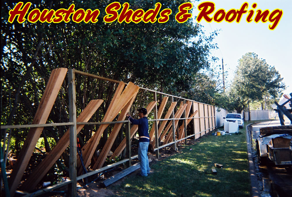 Sheds, Fences & Decks Fences » Fence Installation » New Fence after