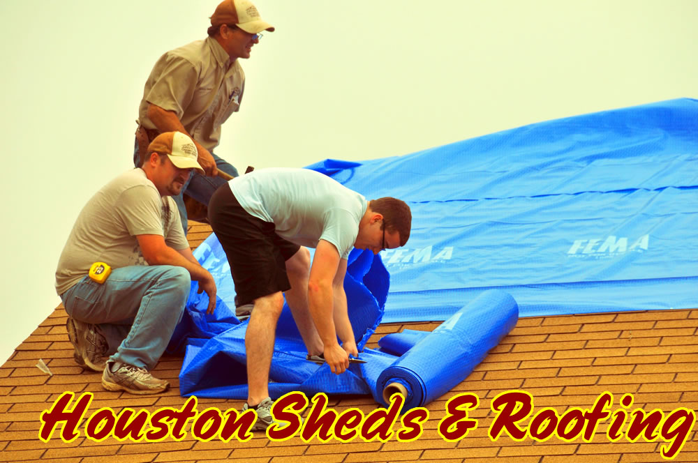 FEMA Roof Repair Blue Tarps