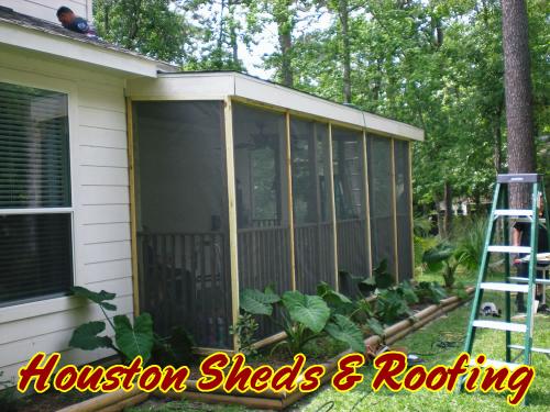Porch and Screened in Sun Room