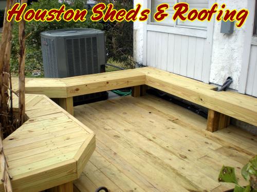 Custom Decking around Plants