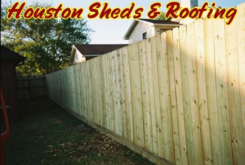 New Fence after Hurricane