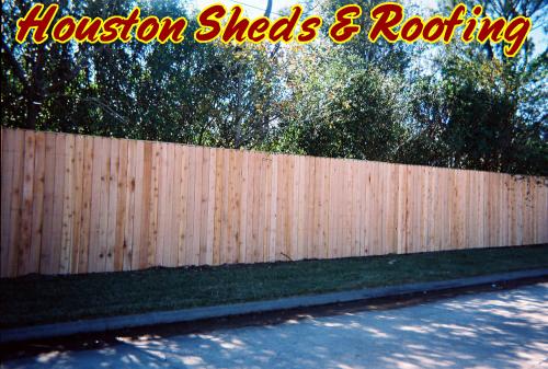 New Fence after Hurricane