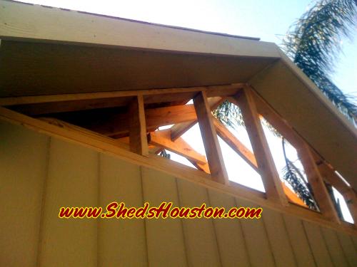 Perfect roof for a shed