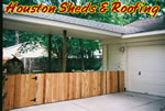 half fence fenced yard tomball waller pearland